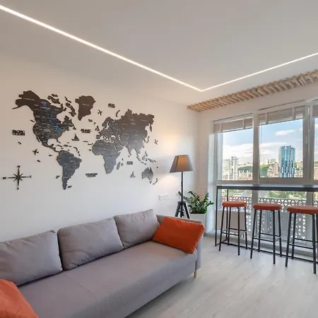 Petrovdom In Panoramic View Apartment Nearby Central Railway Station In Rc Kvartet Kyiv Exterior photo